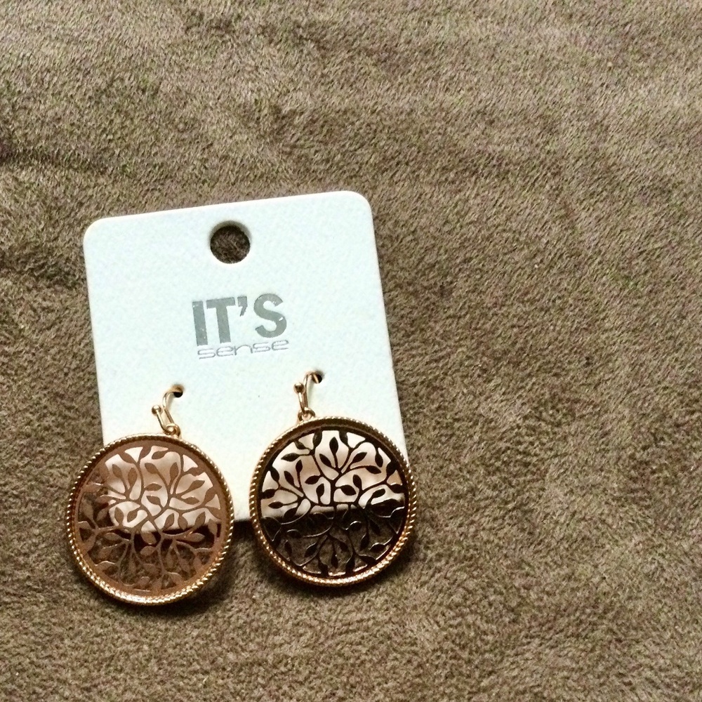 Fun, leaf, Earings